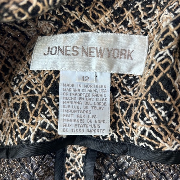 Jones New York Tweed Women's blazer/suit jacket - Picture 2 of 5